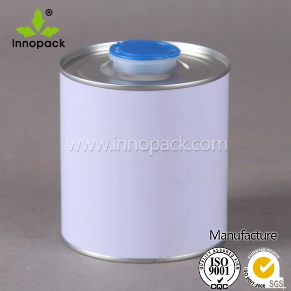 1L Paint Metal Can /Coatings Tin Can with Snap on Lid