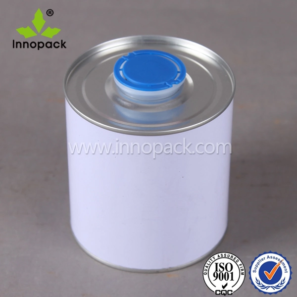 1L Paint Metal Can /Coatings Tin Can with Snap on Lid